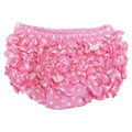 Girls Ruffle Butt Bloomers in Pink
