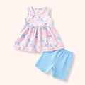 Seaside Sweetheart 2-Piece Baby Girl Outfit Set | Cute Summer Toddler Clothes